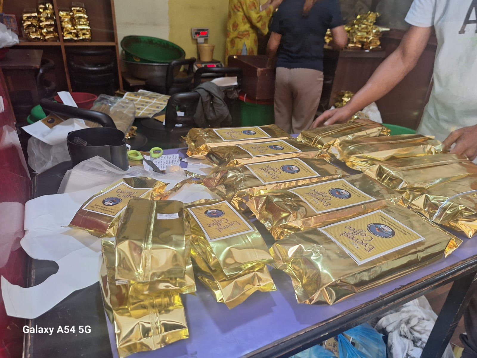 Packaging and quality control at Everest Coffee Mill